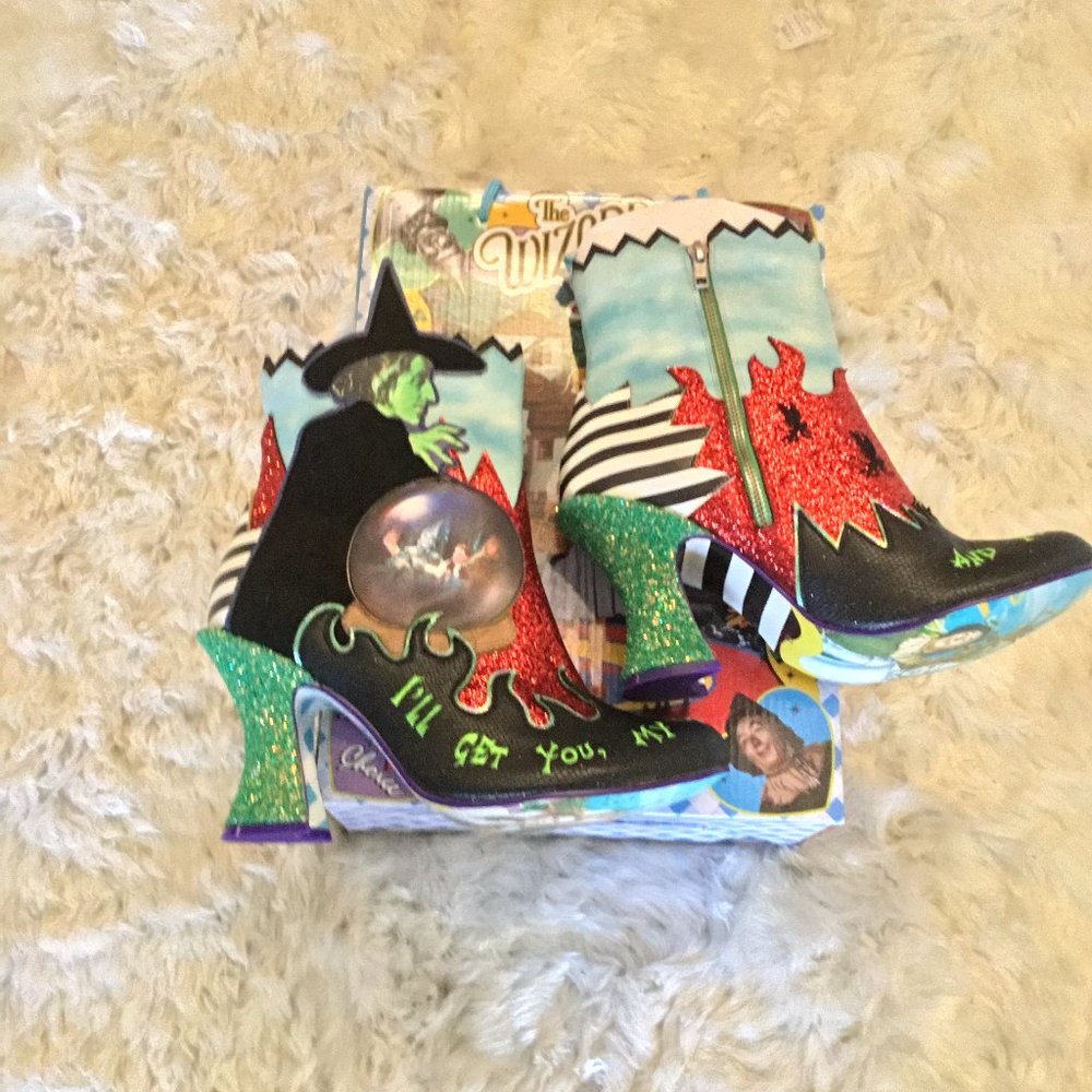 Irregular Choice Wizard of Oz boots size 43 UK New